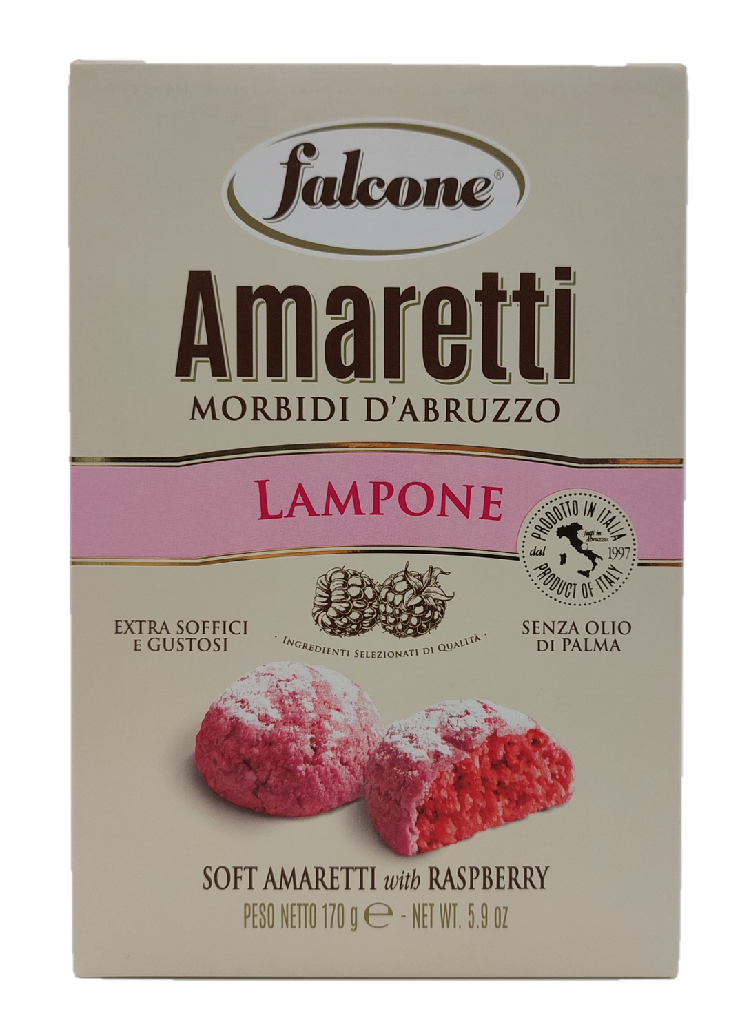 Soft Amaretti Morbidi, Lampone Himbeere 170g