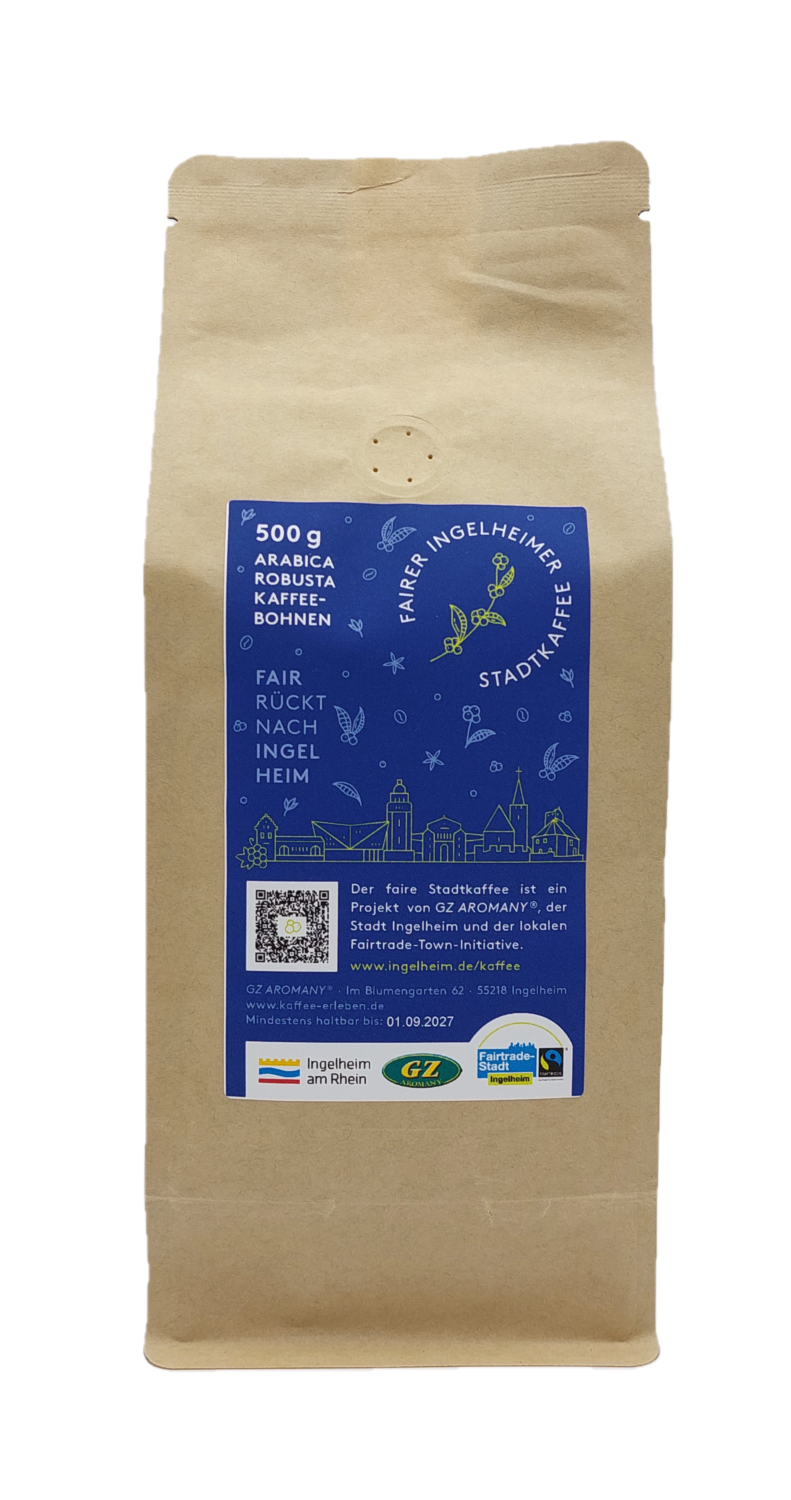 Fairer Ingelheimer Stadtkaffee, Bohnen 500g