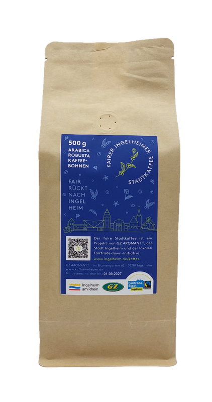 Fairer Ingelheimer Stadtkaffee, Bohnen 500g