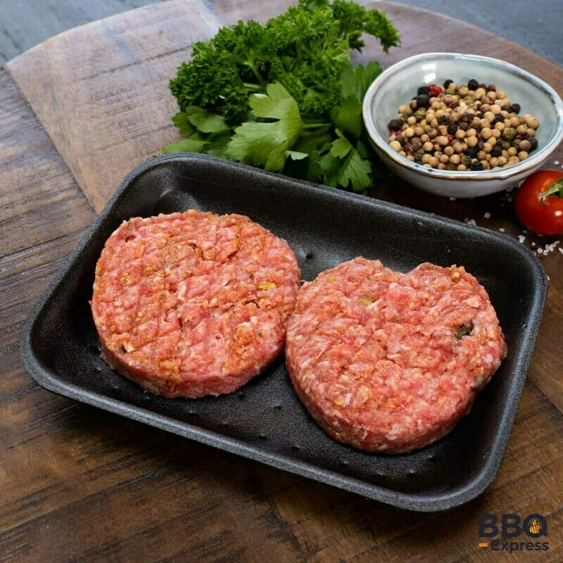 Hamburger (half om half)....