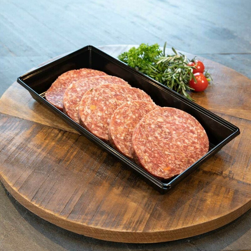 BBQ Beefburgers (Rund).....