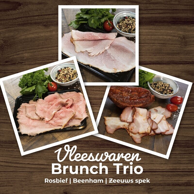 Vleeswaren Brunch Trio