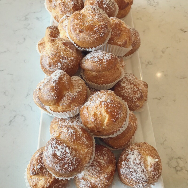 Cream Puffs   Minimum 12piece (1 Dozen)