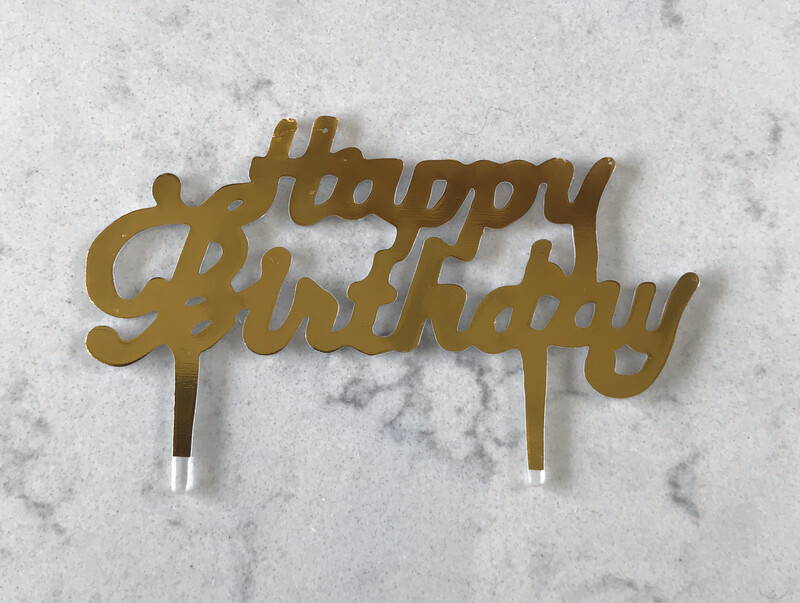Happy Birthday Topper
