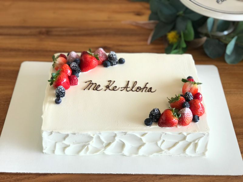 Sheet Cake - Strawberry Shortcake