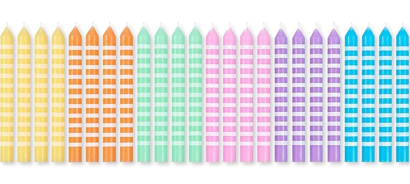 Candles (6 in 1 pack)