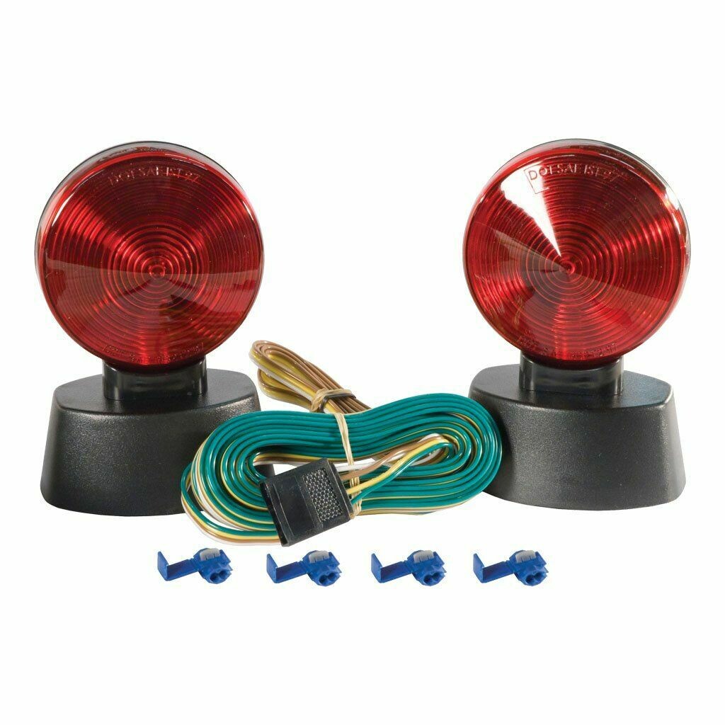 Magnetic Tow Lights With Storage Case