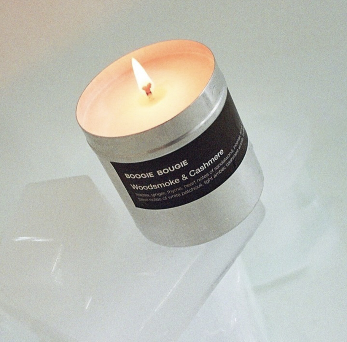 CANDLE WOODSMOKE &amp; CASHMERE
