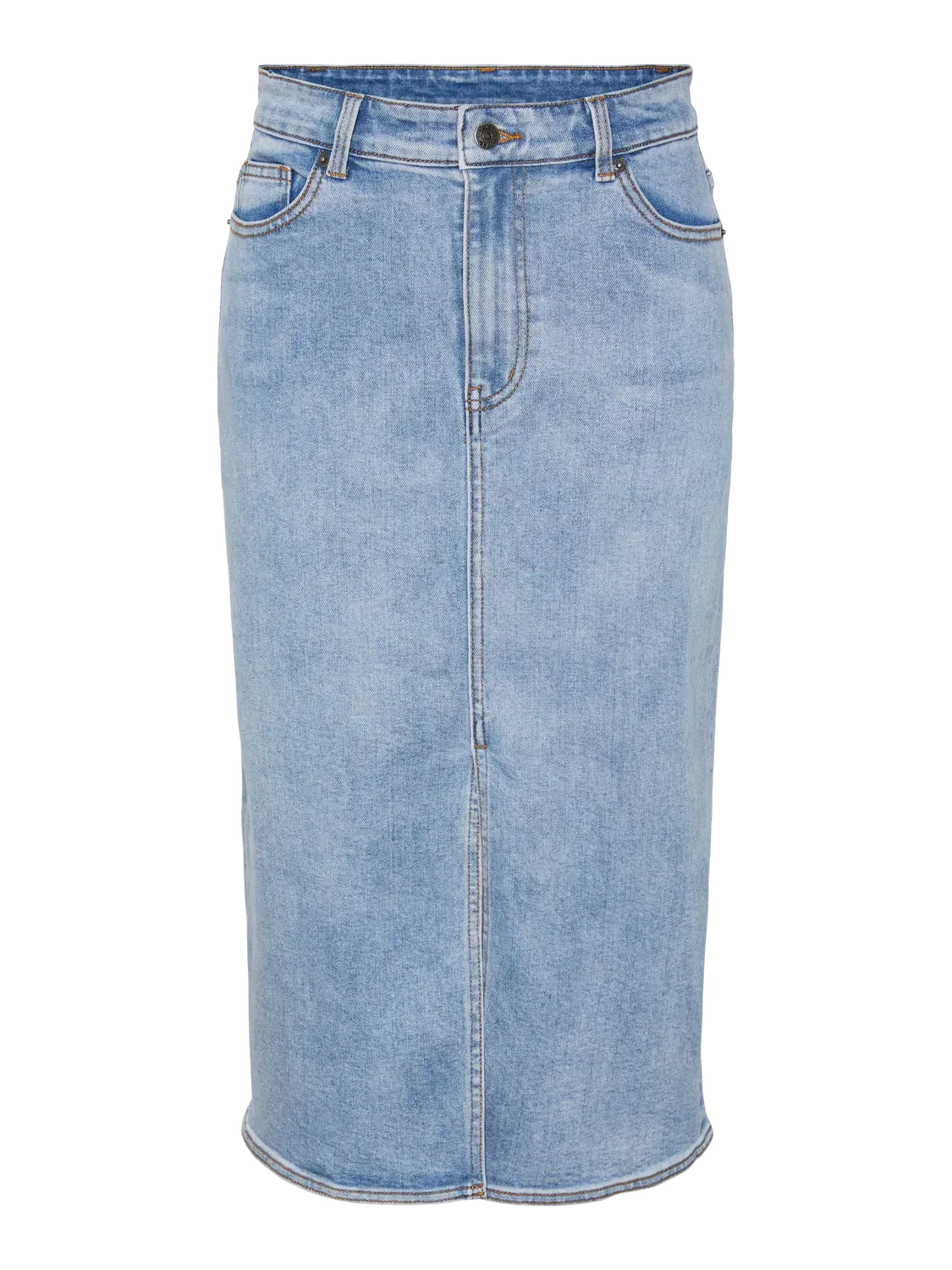 DOLMA MIDI DENIM SKIRT