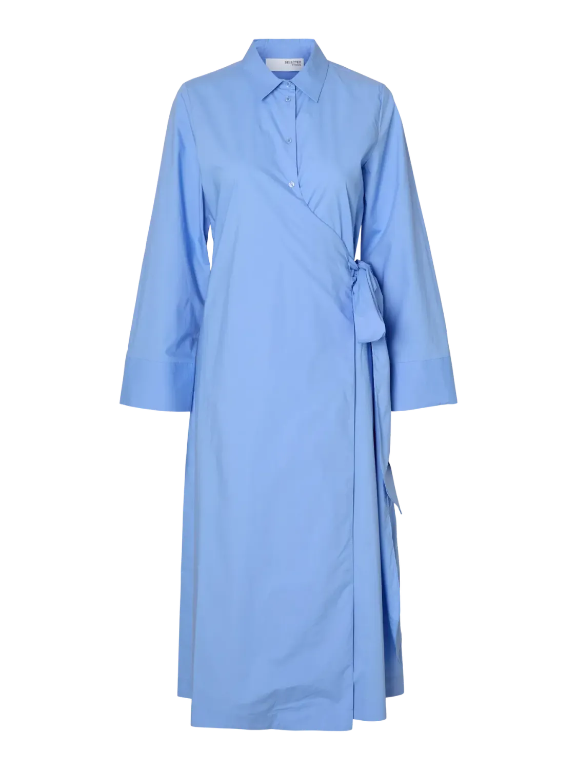 AVIANA LS WRAP DRESS