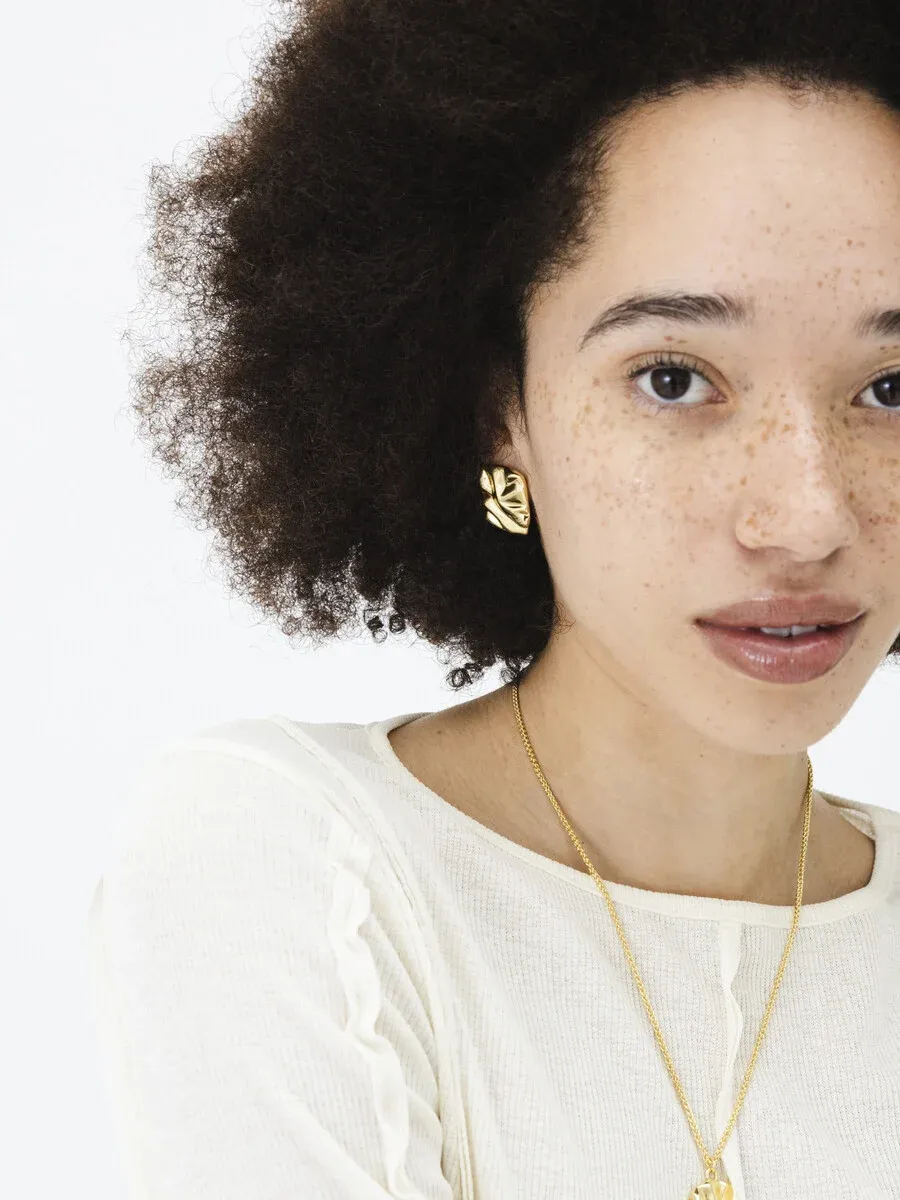 FARA FOLDED EARRINGS SET