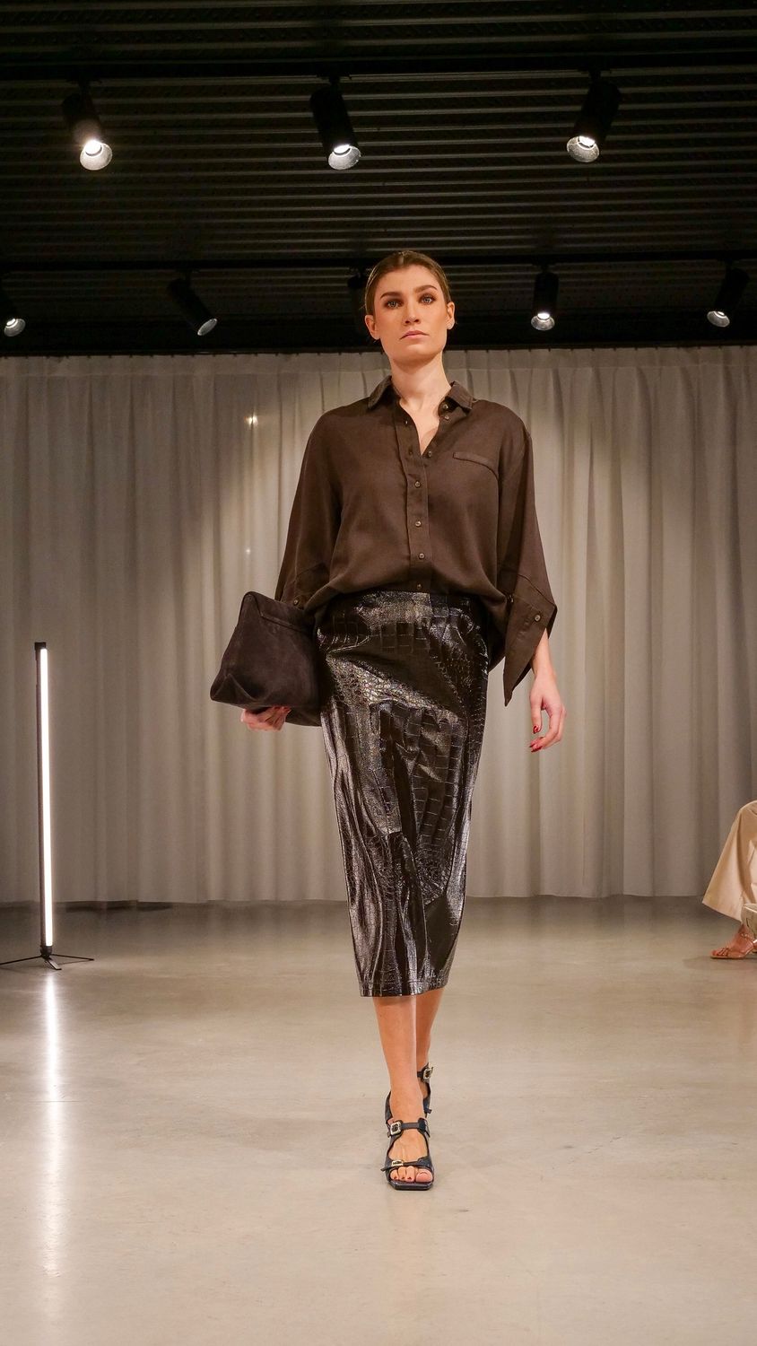 CLEO SKIRT CROCO