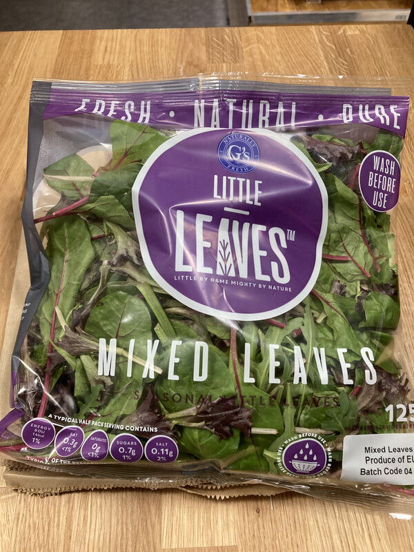 Mixed Baby Leaf Bag 200g