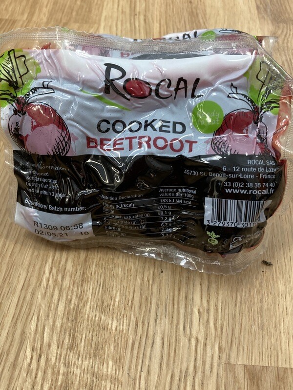 Cooked Beetroot 250g