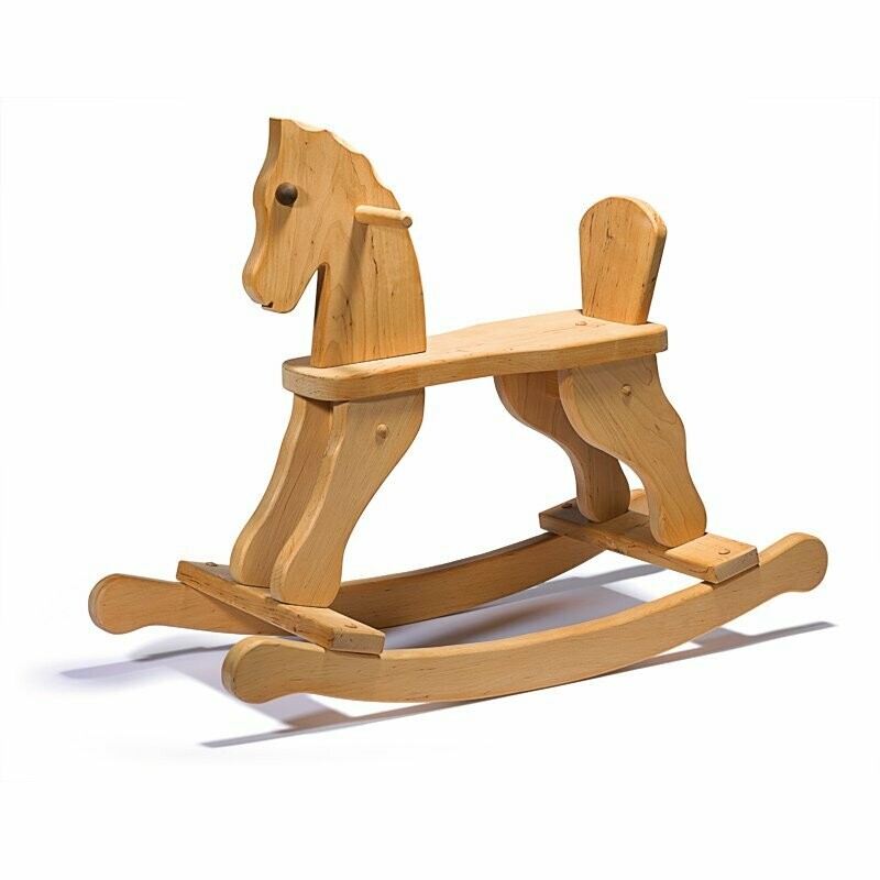 Schaukelpferd aus Holz