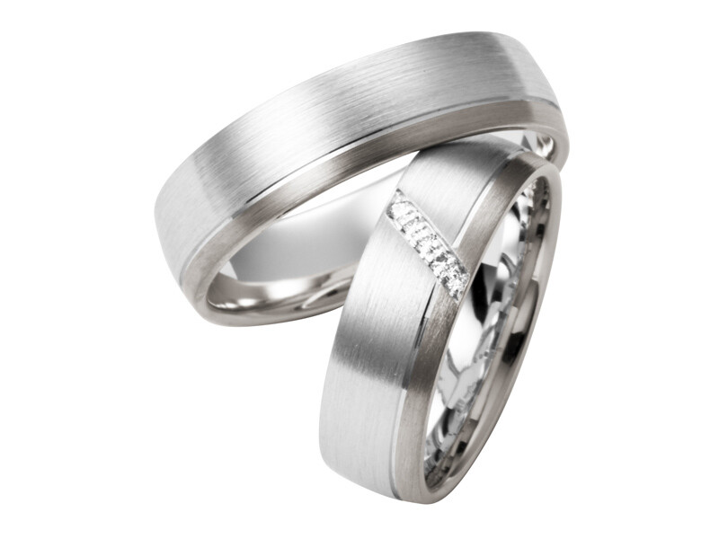 EHERINGSET PALLADIUM Weißgold RINGE 585/000 GOLDSCHMIEDE JUWELIER EDER FELDBACH
