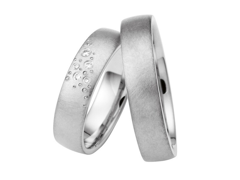 EHERINGSET PALLADIUM Weißgold RINGE 585/000 GOLDSCHMIEDE JUWELIER EDER FELDBACH