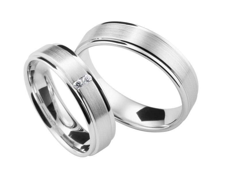 EHERINGSET PALLADIUM Weißgold RINGE 585/000 GOLDSCHMIEDE JUWELIER EDER FELDBACH