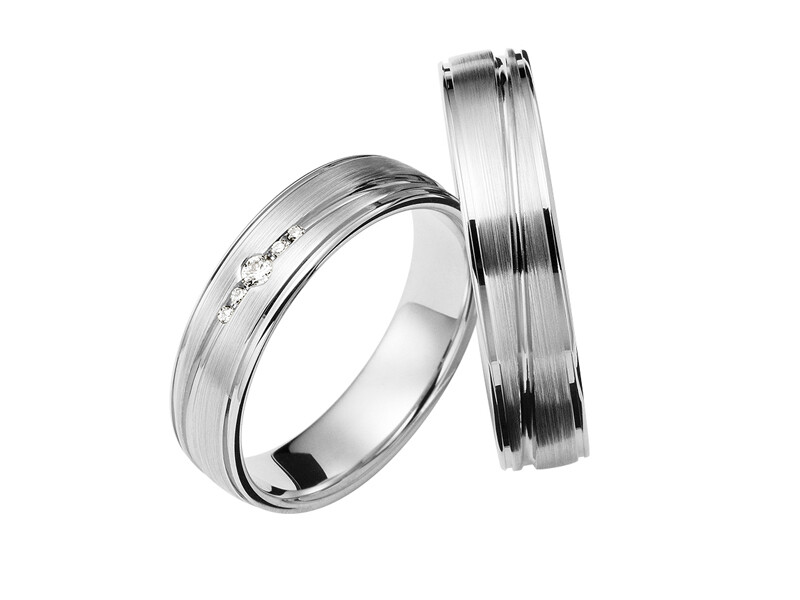 EHERINGSET PALLADIUM Weißgold RINGE 585/000 GOLDSCHMIEDE JUWELIER EDER FELDBACH