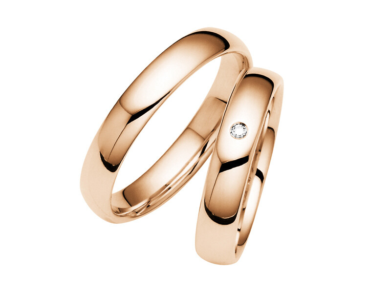 EHERINGSET MITTELGOLD ROSEGOLD RINGE 585/000 GOLDSCHMIEDE JUWELIER EDER FELDBACH