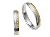 EHERINGSET GELB WEISS ROT MITTEL GOLD Bicolor
 RING 585 / 000 Goldschmiede Juwelier EDER Feldbach