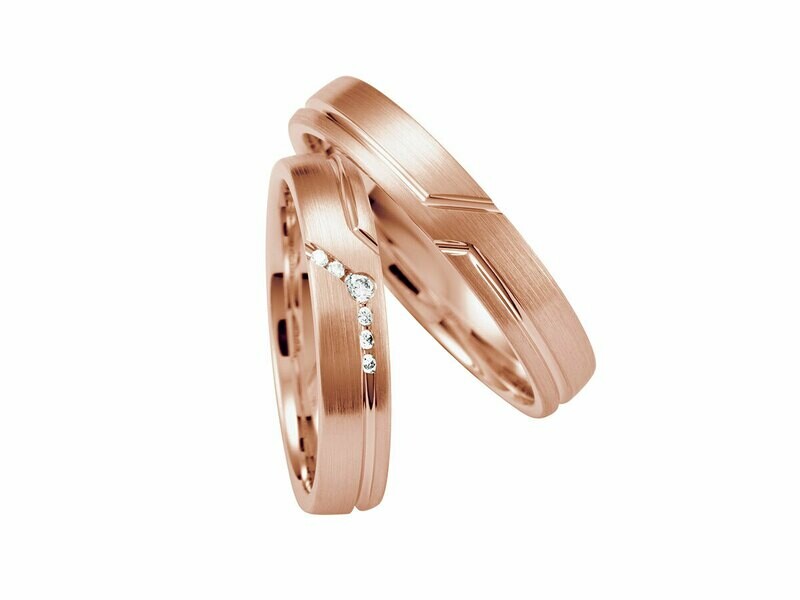 EHERINGSET ROTGOLD RINGE 585/000 000 GOLDSCHMIEDE JUWELIER EDER FELDBACH