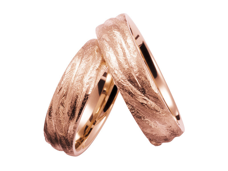 EHERINGSET ROTGOLD RINGE 585/000 000 GOLDSCHMIEDE JUWELIER EDER FELDBACH