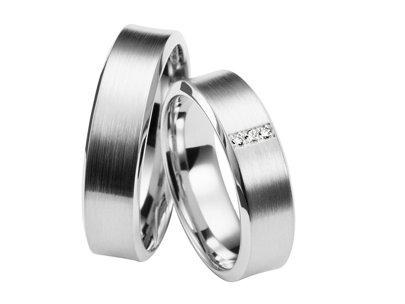 EHERINGSET PALLADIUM WEISSGOLD RINGE 585/000 GOLDSCHMIEDE JUWELIER EDER FELDBACH