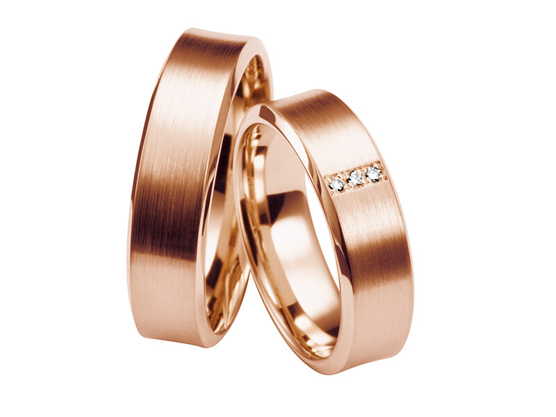 EHERINGSET ROTGOLD RINGE 585/000 000 GOLDSCHMIEDE JUWELIER EDER FELDBACH