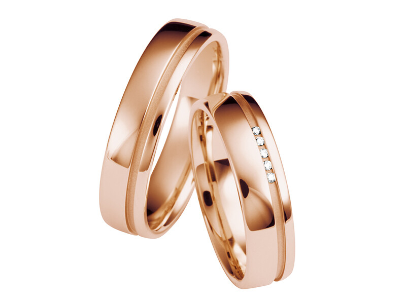 EHERINGSET ROTGOLD RINGE 585/000 000 GOLDSCHMIEDE JUWELIER EDER FELDBACH