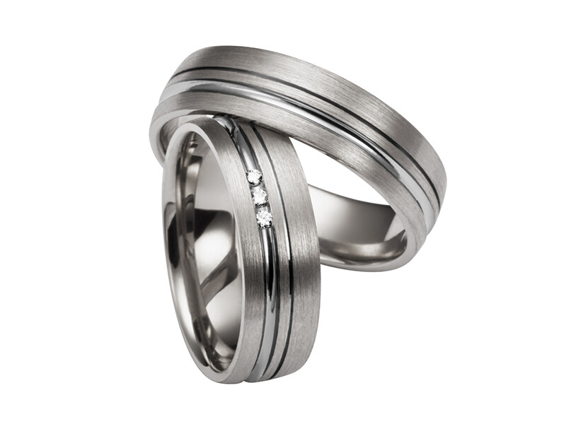 EHERINGSET PALLADIUM WEISSGOLD RINGE 585/000 GOLDSCHMIEDE JUWELIER EDER FELDBACH