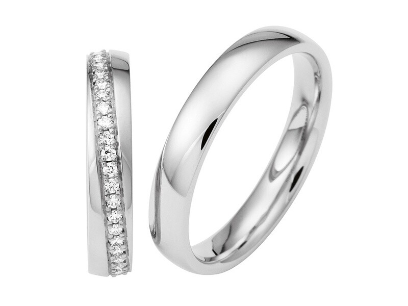 EHERINGSET PALLADIUM WEISSGOLD RINGE 585/000 GOLDSCHMIEDE JUWELIER EDER FELDBACH
