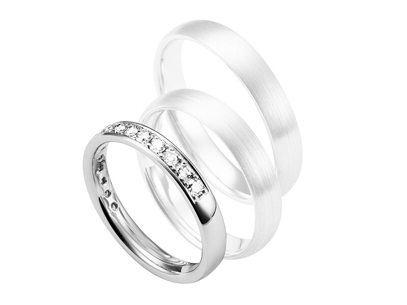 EHERING PALLADIUM Weißgold RINGE 585/000 GOLDSCHMIEDE JUWELIER EDER FELDBACH