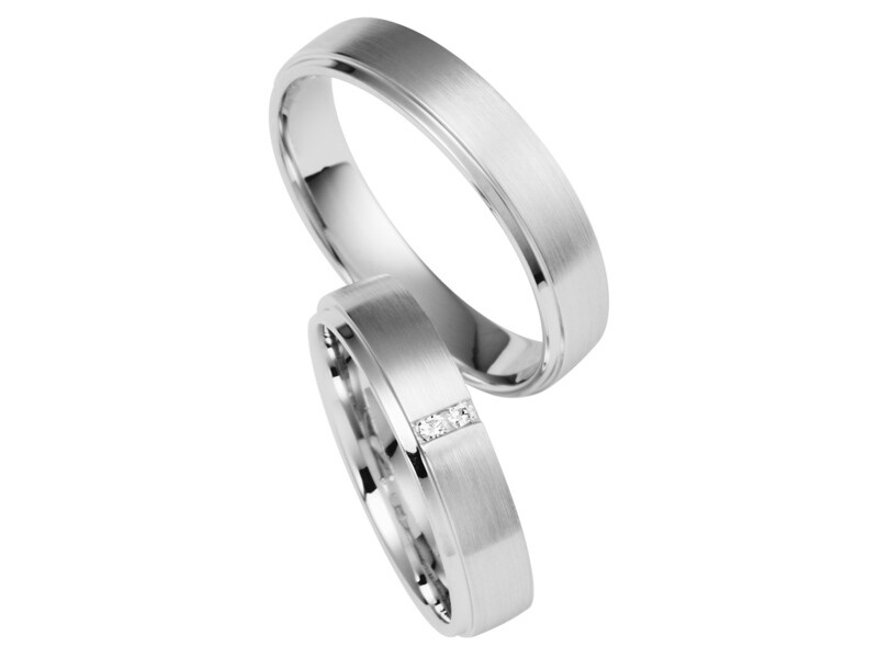 EHERINGSET PALLADIUM Weißgold RINGE 585/000 GOLDSCHMIEDE JUWELIER EDER FELDBACH