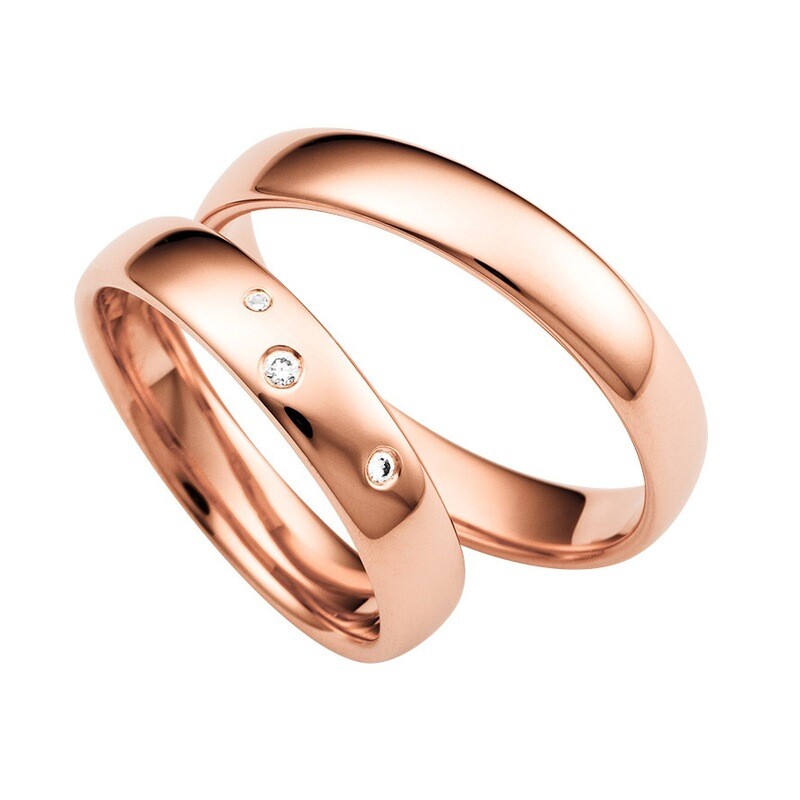 EHERINGSET ROTGOLD RINGE 585/000 000 GOLDSCHMIEDE JUWELIER EDER FELDBACH