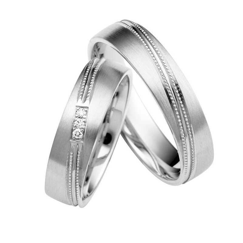 EHERINGSET PALLADIUM Weißgold RINGE 585/000 GOLDSCHMIEDE JUWELIER EDER FELDBACH