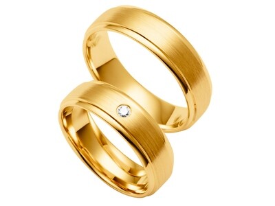 Eheringe Set Gelbgold Trauringe Ringe