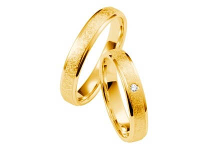 Eheringe Set Gelbgold Trauringe Ringe