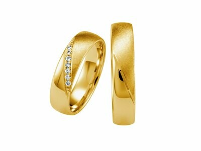 Eheringe Set Gelbgold Trauringe Ringe