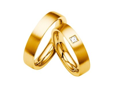 Eheringe Set Gelbgold Trauringe Ringe
