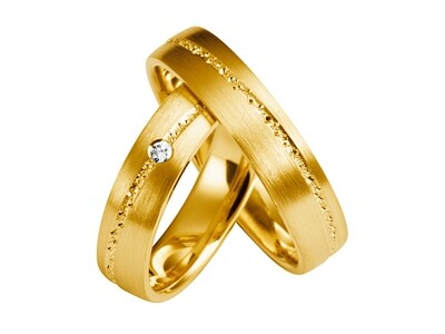 Eheringe Set Gelbgold Trauringe Ringe