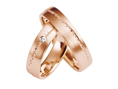 Eheringe Set Rotgold Trauringe Ringe
