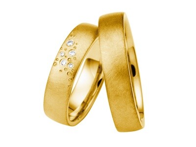 Eheringe Set Gelbgold Trauringe Ringe