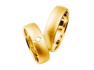 Eheringe Set Gelbgold Trauringe Ringe