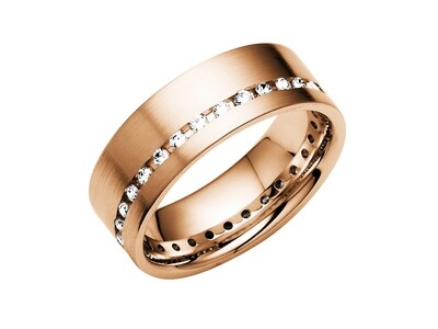 Damen Ehering Mittelgold Trauring