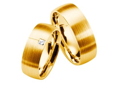 Eheringe Set Gelbgold Trauringe Ringe