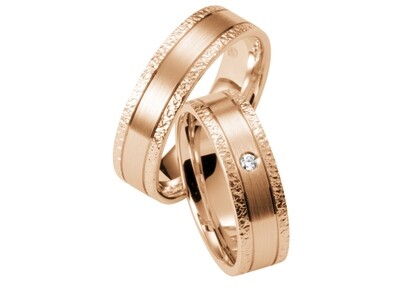 Eheringe Set Mittelgold Trauringe Ringe