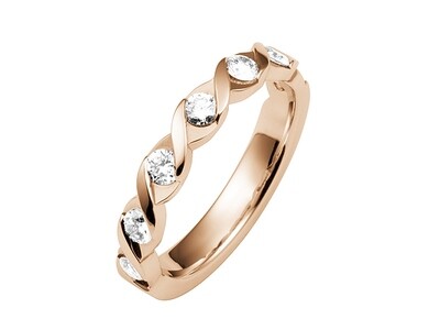Damen Ehering Mittelgold Trauring