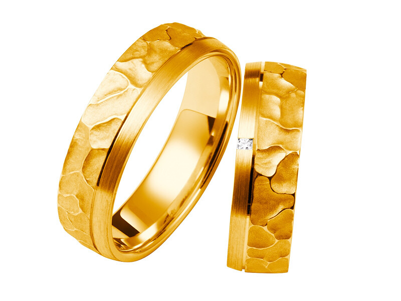 Eheringe Set Gelbgold Trauringe Ringe