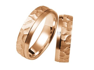 Eheringe Set Mittelgold Trauringe Ringe